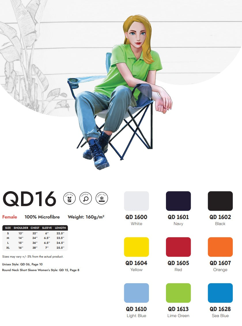 Dri-fit Short Sleeve Polo (QD16)