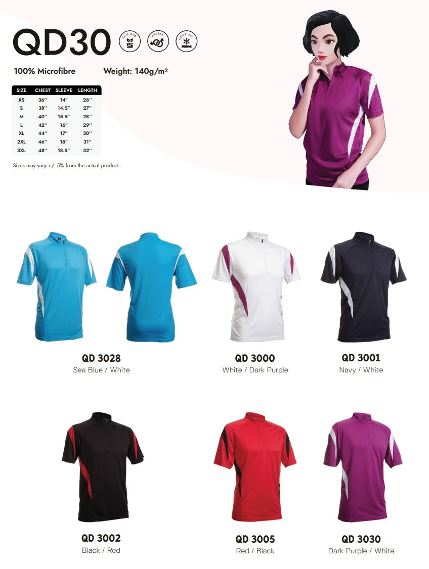 Dri-fit Short Sleeve Polo (QD30)