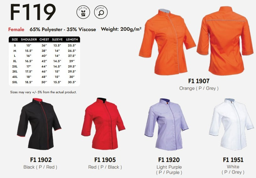 Office Wear Mid Sleeve (F119)