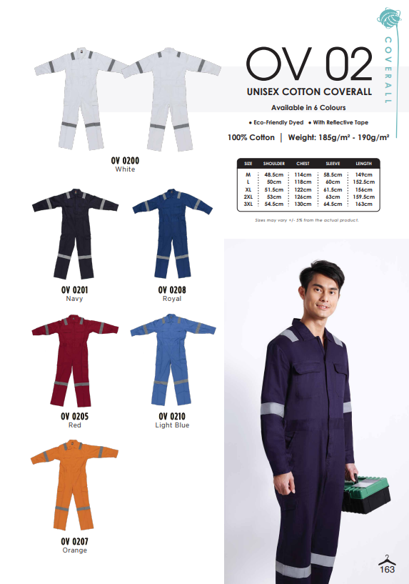 Cotton Overalls (OV02)