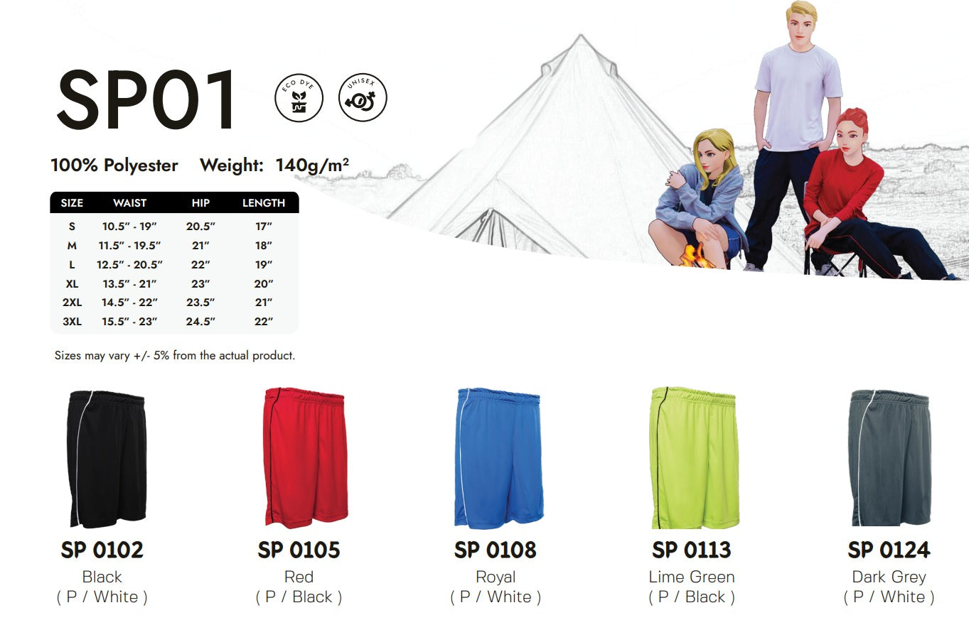 Polyester Shorts (SP01)