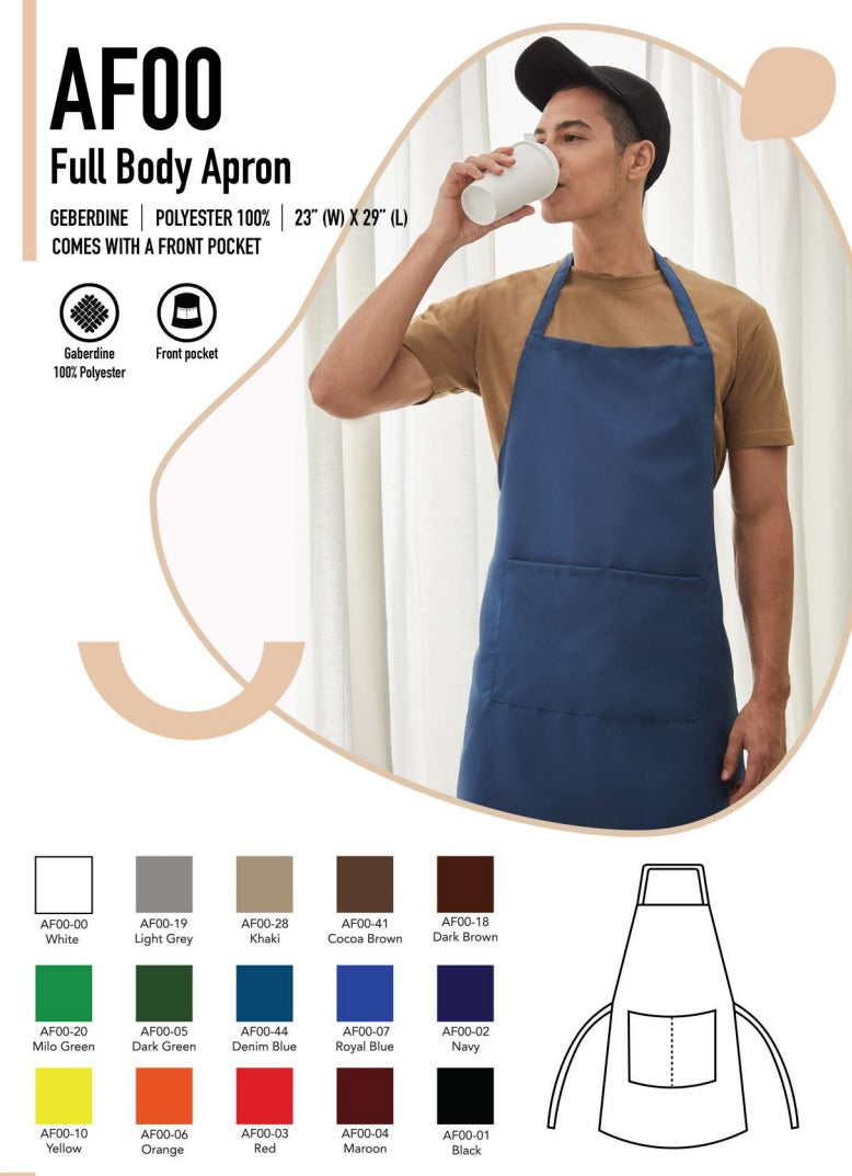 Full Body Apron (AF00) – Memory Drip