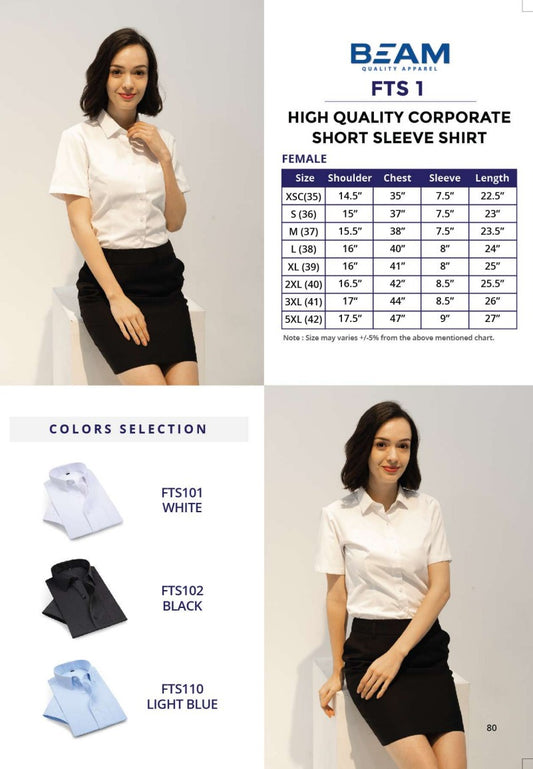 Office Wear Short Sleeve (FTS 1)