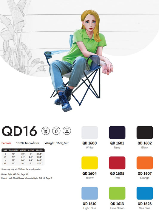Dri-fit Short Sleeve Polo (QD16)
