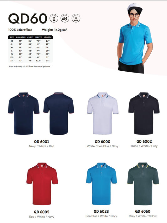 Dri-fit Short Sleeve Polo (QD60)