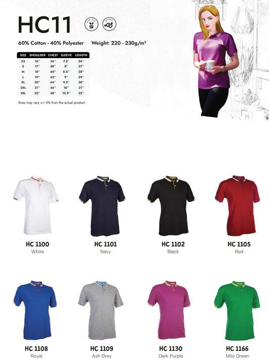 Honeycomb Short Sleeve Polo (HC11)