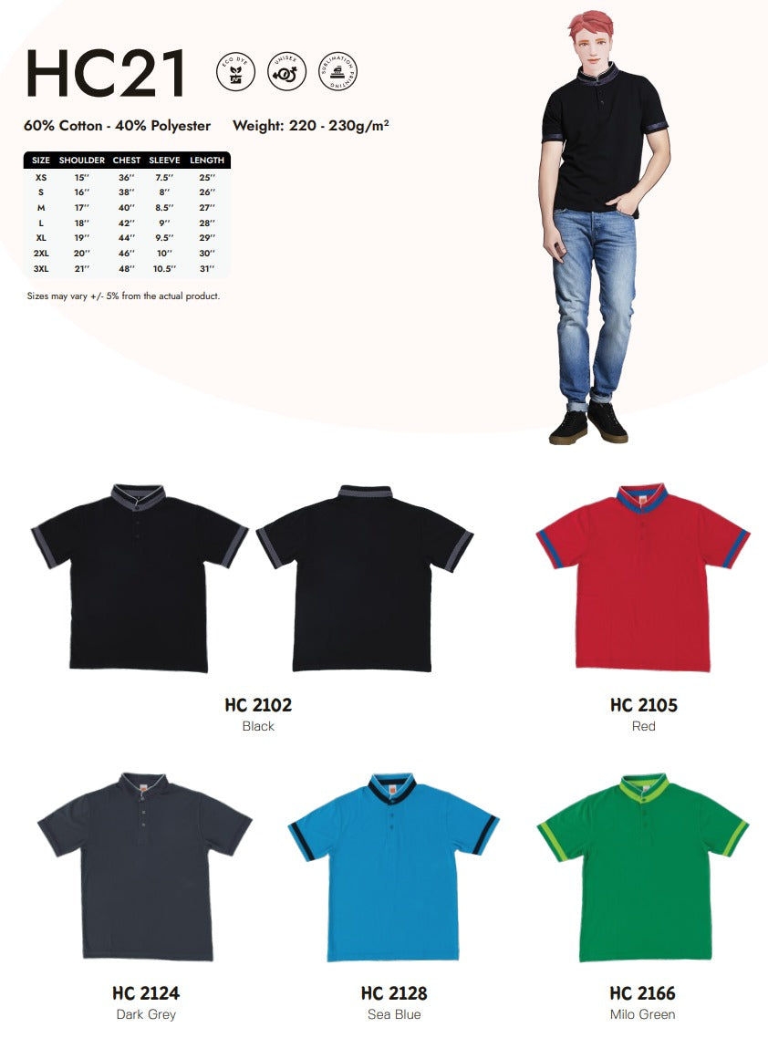 Honeycomb Short Sleeve Polo (HC21)