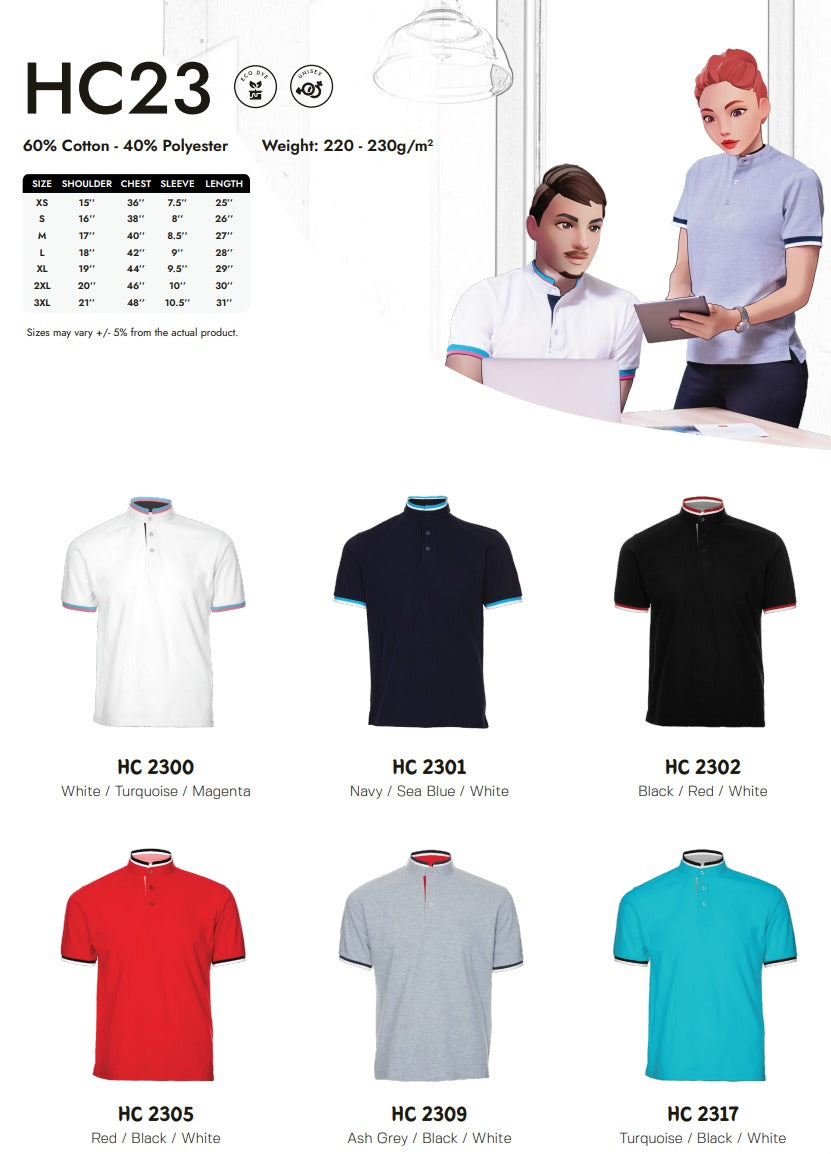 Honeycomb Short Sleeve Polo (HC23)