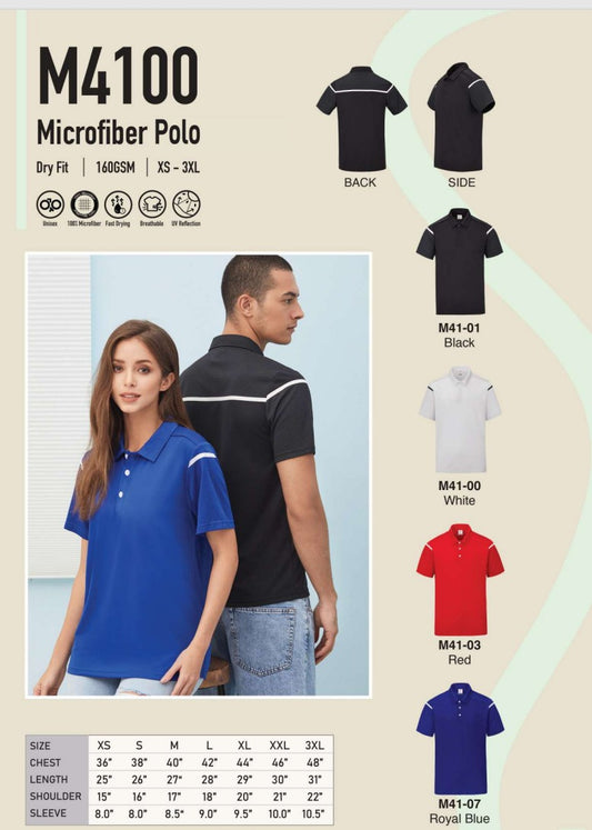 Microfiber Polo Short Sleeve (M4100)