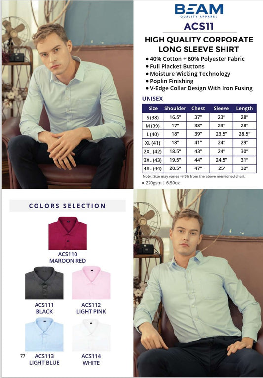 Office Wear Long Sleeve (ACS11)