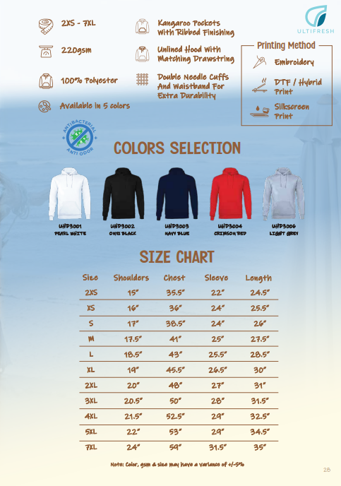 Hoodie without Zip (UHD30)