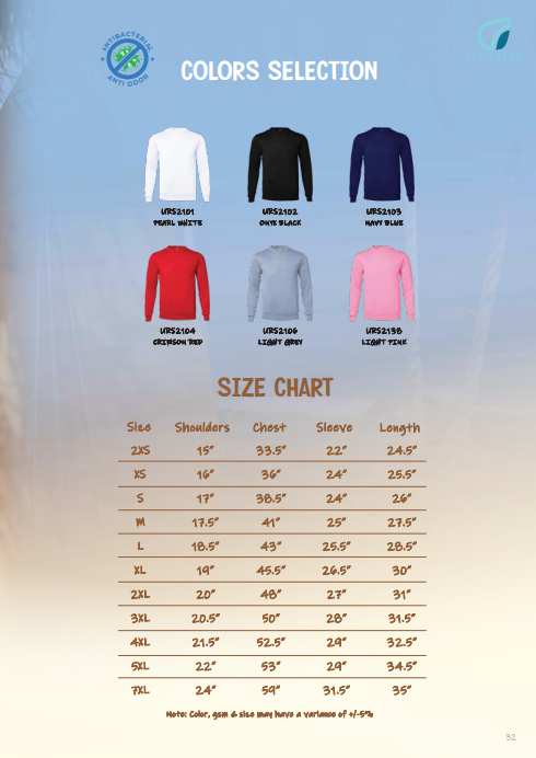 Long sleeve sweat shirt (URS21)