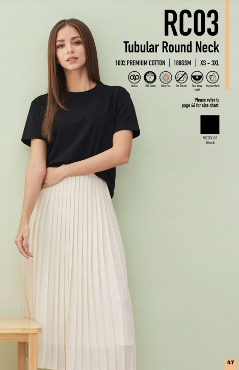 Tubular Round Neck (RC03)