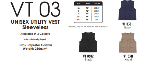 Utility Vest (VT03)