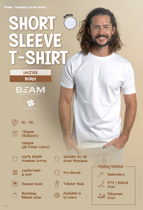 Short Sleeve T-Shirt (BCR01)