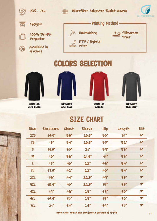 Muslimah Female Shirt (UDM01)