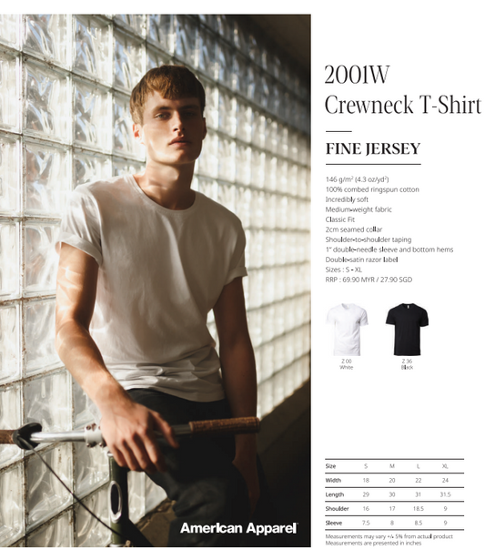 Crewneck T-Shirt (2001W)