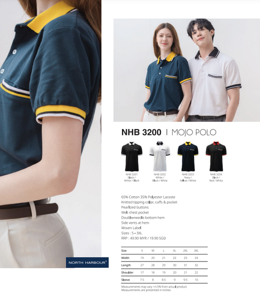 Mojo Polo (NHB3200)