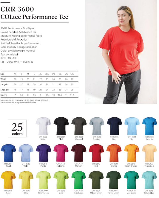 DryFit T-shirt (CRR3600)