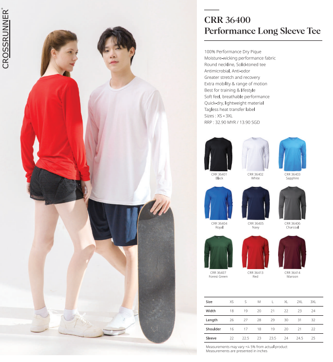 Dry Fit Long Sleeve (CRR36400)