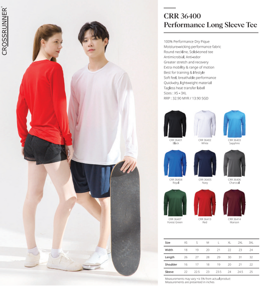 Dry Fit Long Sleeve (CRR36400)