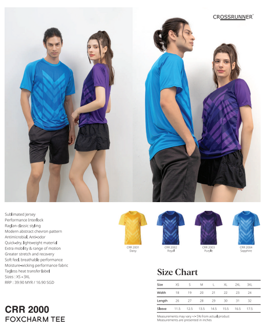 Foxcharm T-shirt (CRR2000)