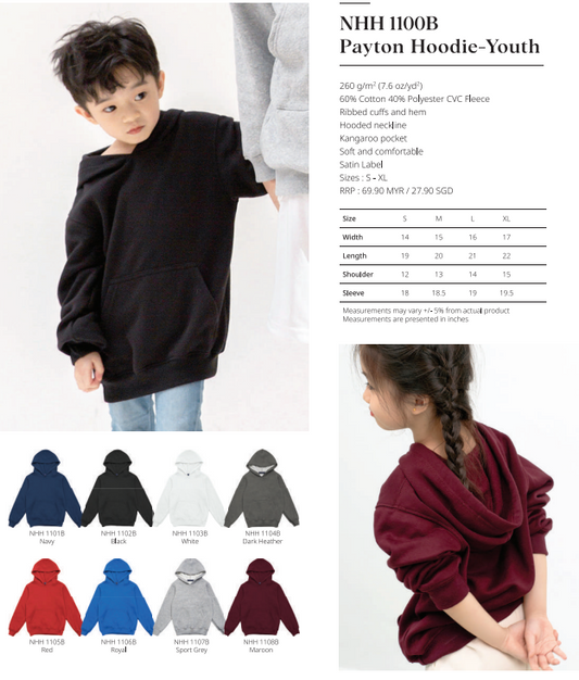 Youth Payton Hoodie (NHH1100B)