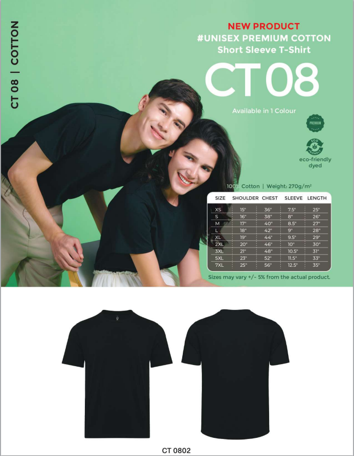 Short Sleeve T-Shirt (CT08)
