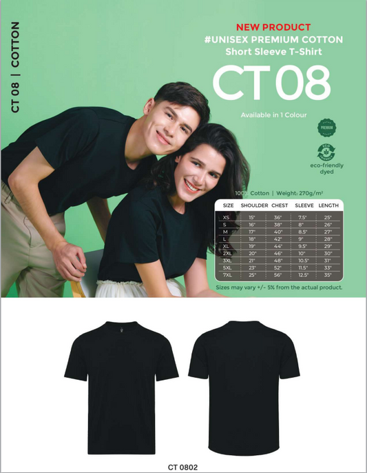Short Sleeve T-Shirt (CT08)