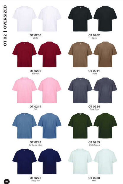Oversized Short Sleeve (OT02)