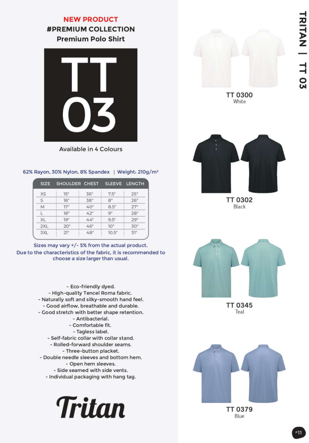 Premium Polo Shirt (TT03)