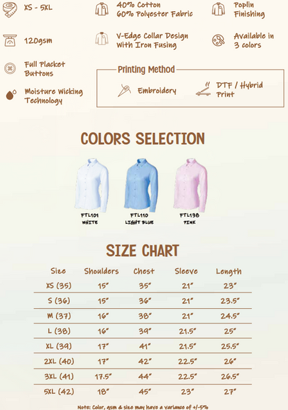 Corporate Long Sleeve Shirt (FTL1)