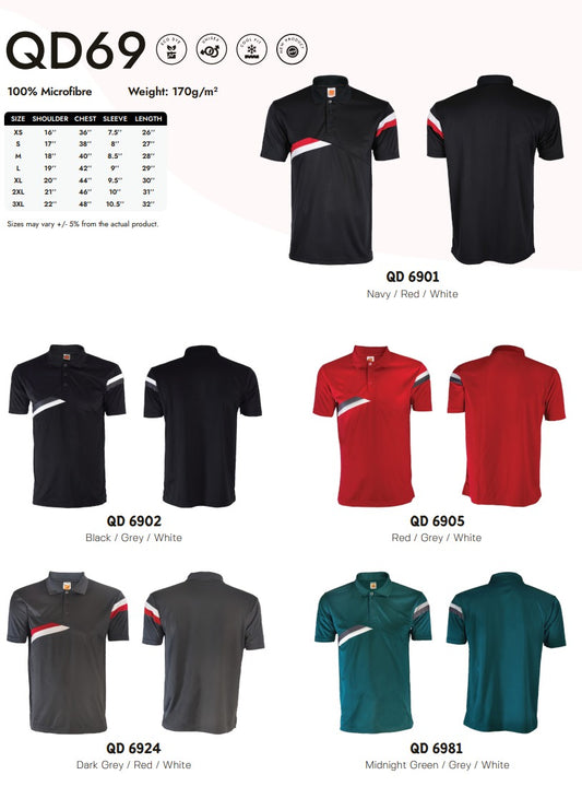 Dri-fit Short Sleeve Polo (QD69)