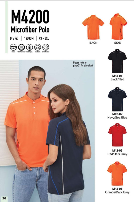 Microfiber Polo Short Sleeve (M4200)