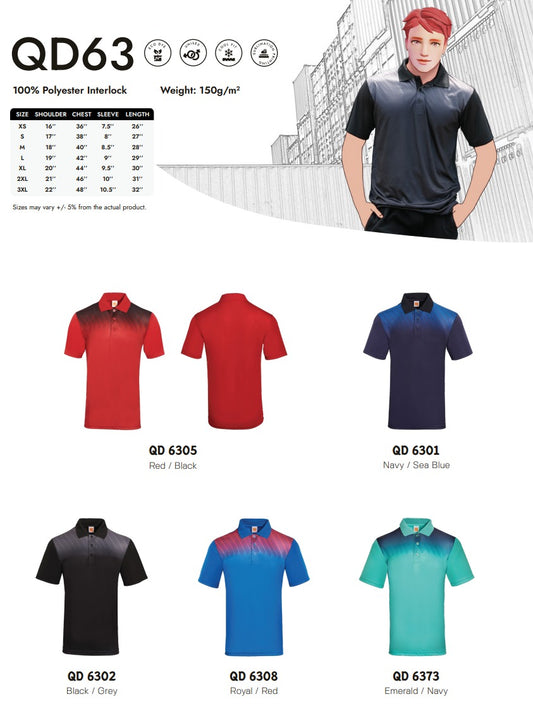 Dri-fit Short Sleeve Polo (QD63)