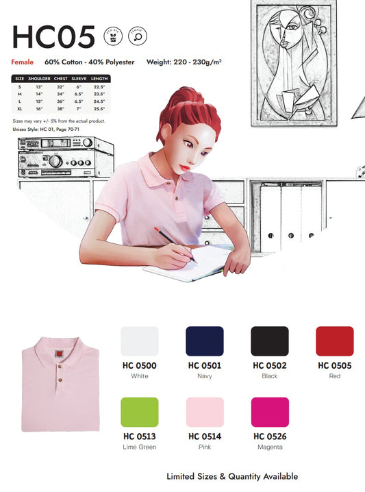 Honeycomb Short Sleeve Polo (HC05)