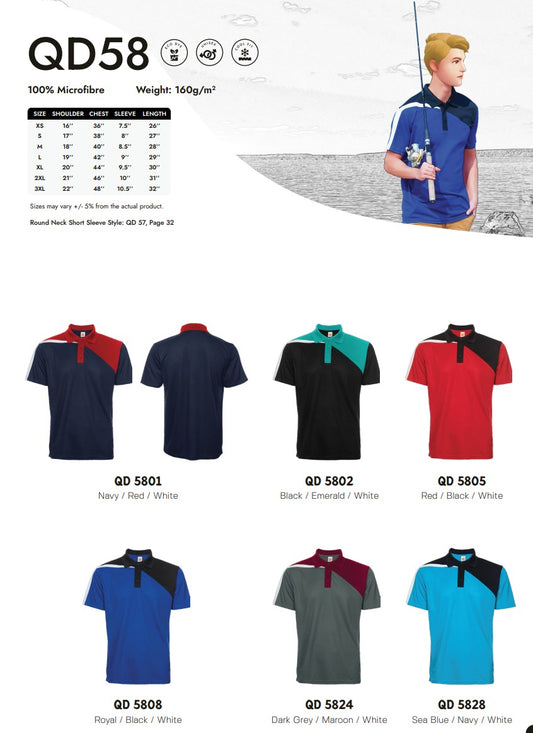 Dri-fit Short Sleeve Polo (QD58)