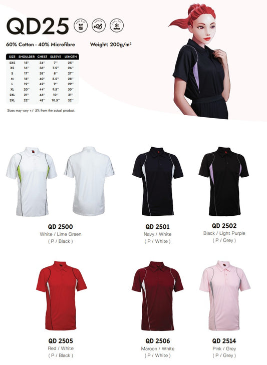 Dri-fit Short Sleeve Polo (QD25)